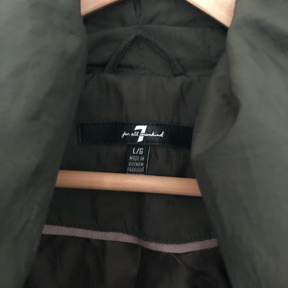 ❌ SOLD ❌ 7 For All Mankind Nylon Bomber Jacket - Picture 7 of 7